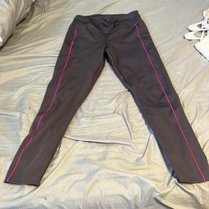 Pink jogger pants